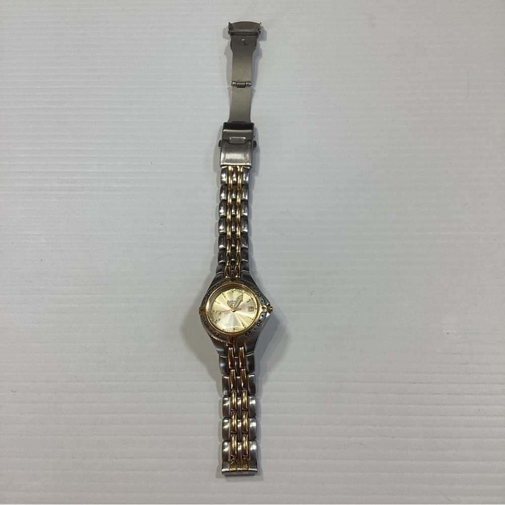 Fossil PR-5201 Womens Watch Stainless Steel Two Tone Lume Date Ind. PARTS/REPAIR